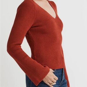 Madewell Red Knit Sweater